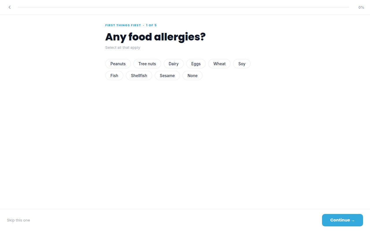 Nutrition Bold Visual direction